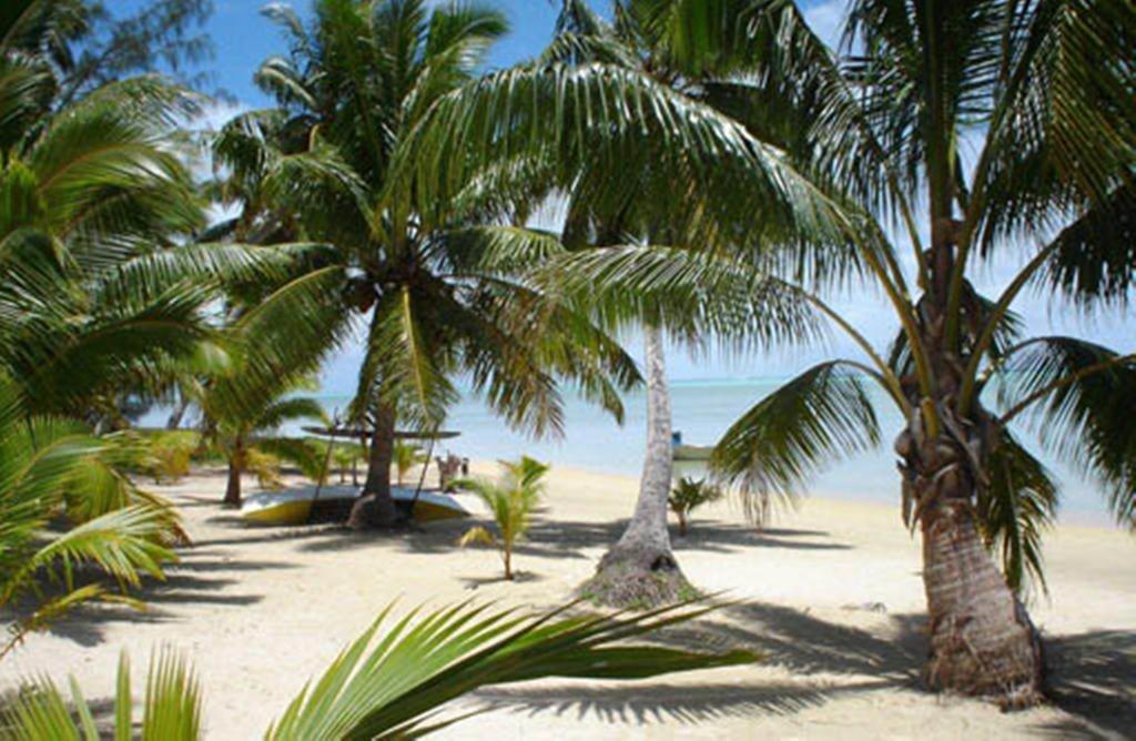 Paparei Beachfront Bungalows, Aitutaki Arutanga Ngoại thất bức ảnh