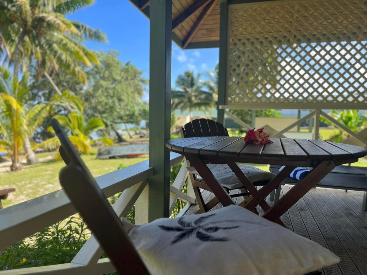 Paparei Beachfront Bungalows, Aitutaki Arutanga Ngoại thất bức ảnh