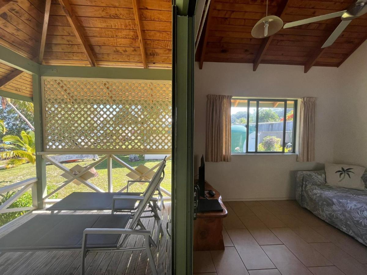 Paparei Beachfront Bungalows, Aitutaki Arutanga Ngoại thất bức ảnh