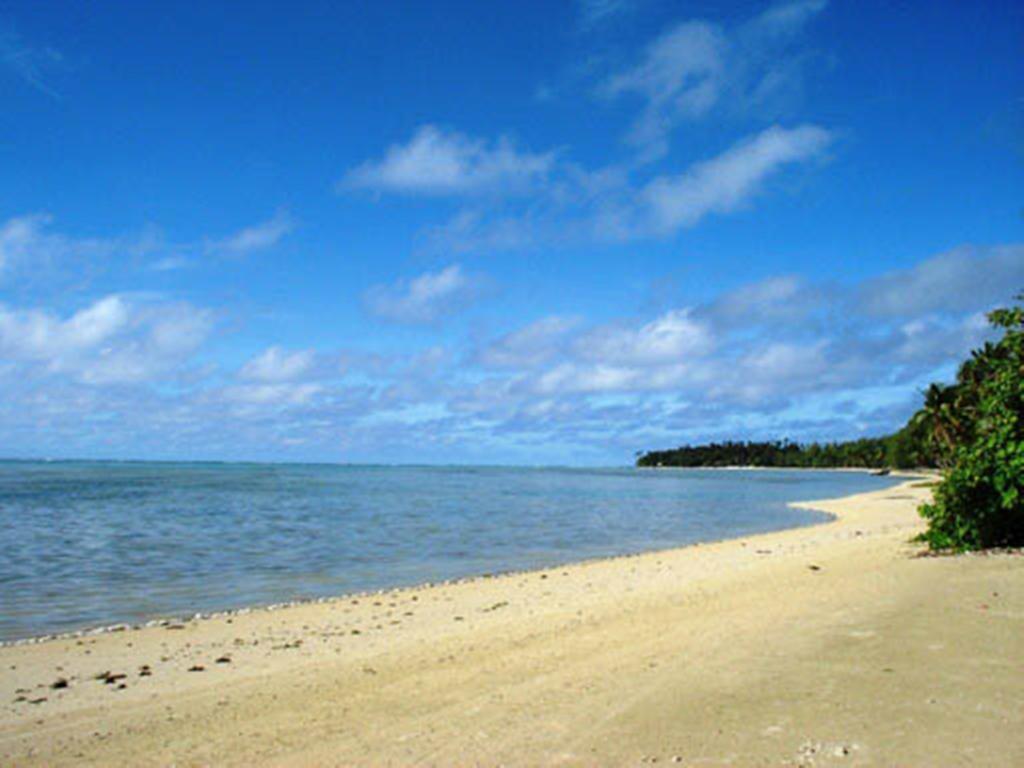 Paparei Beachfront Bungalows, Aitutaki Arutanga Phòng bức ảnh